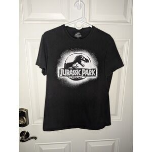 Jurassic World Jurassic Park Graphic Tee Short Sleeve Men's Size Medium Black